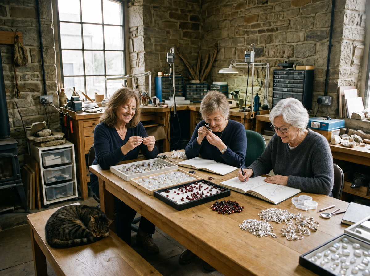 Handcrafted jewellery