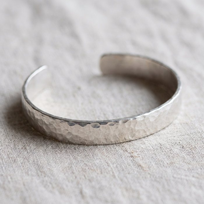 Sculptural Open Cuff Bracelet