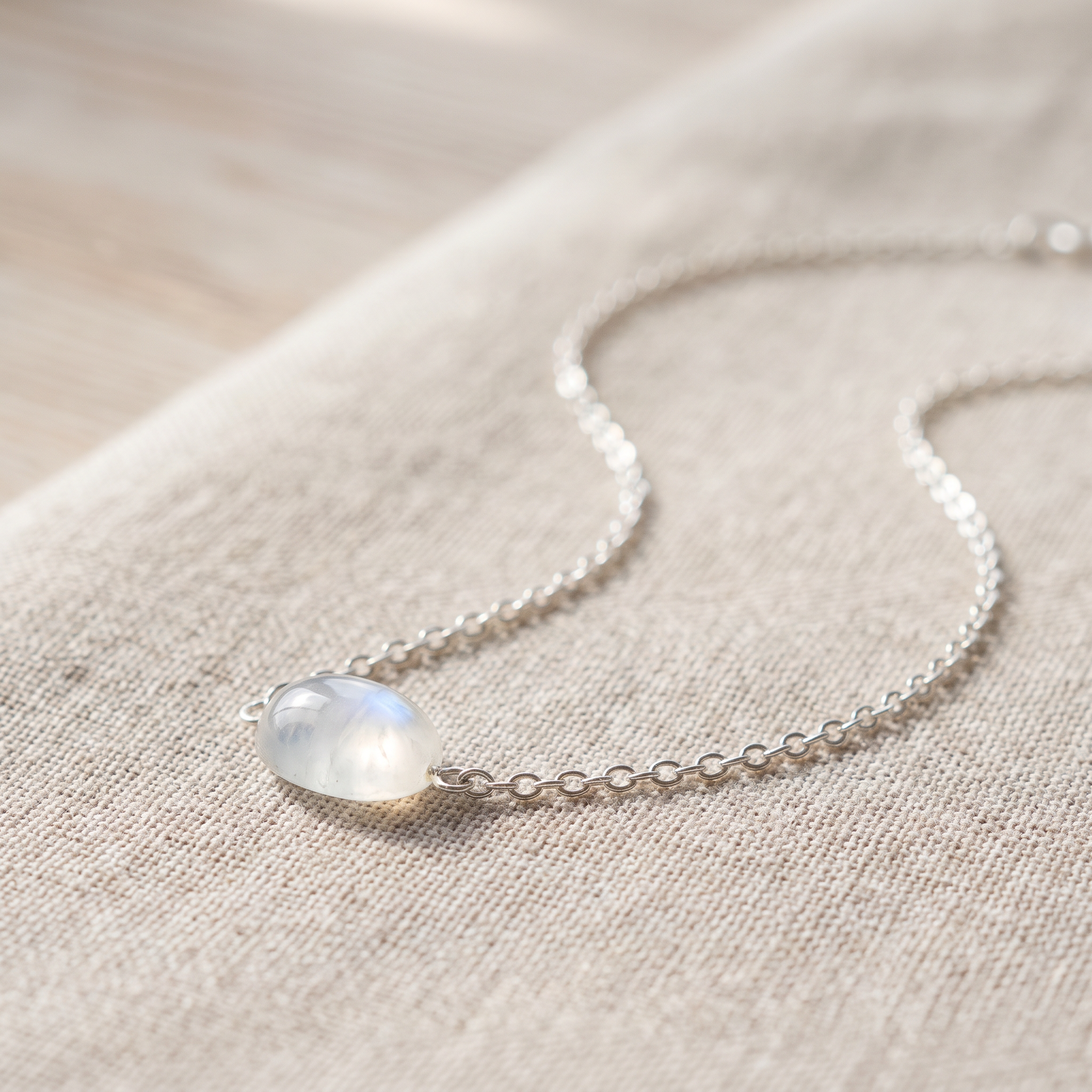 Fine Silver Layered Chain Necklace