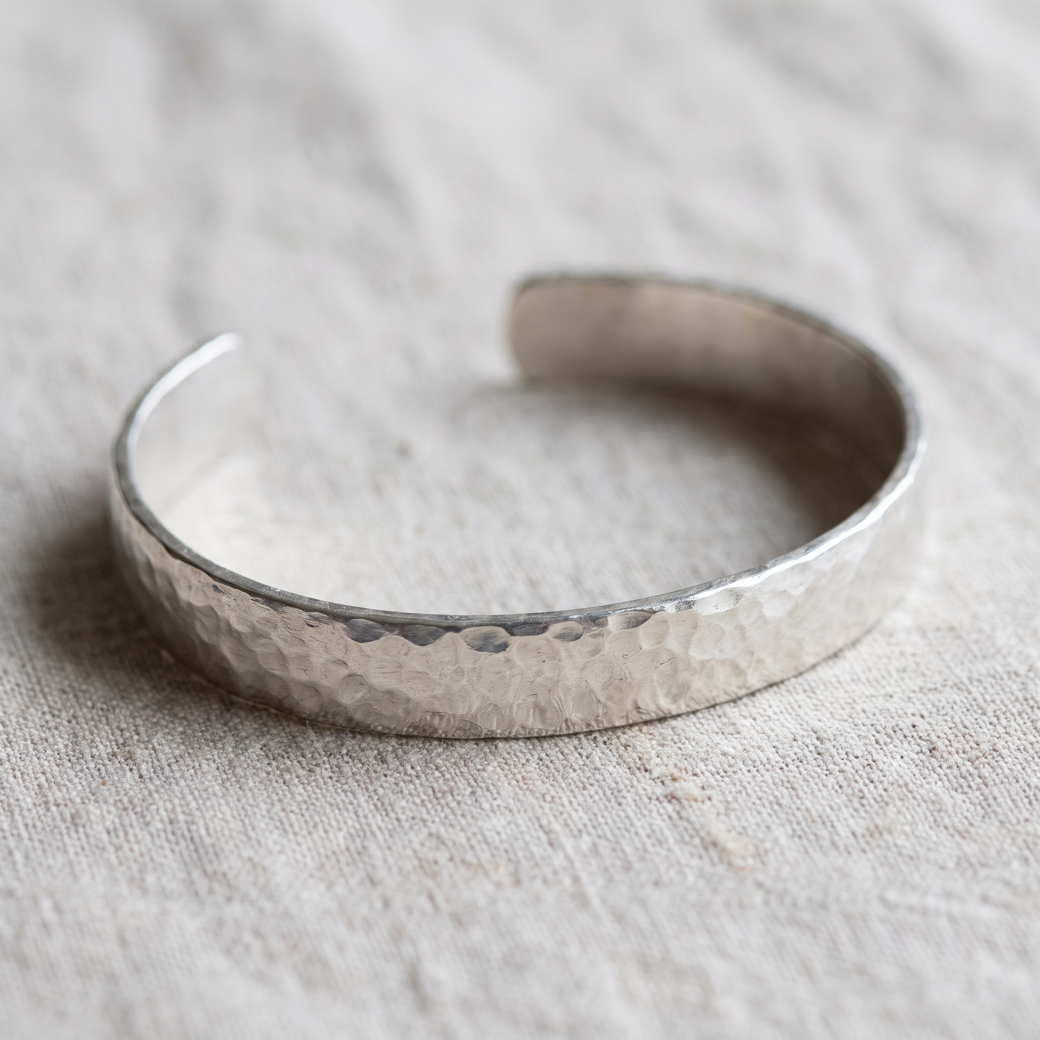 Sculptural Open Cuff Bracelet