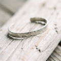 Vintage Twisted Silver Bangle