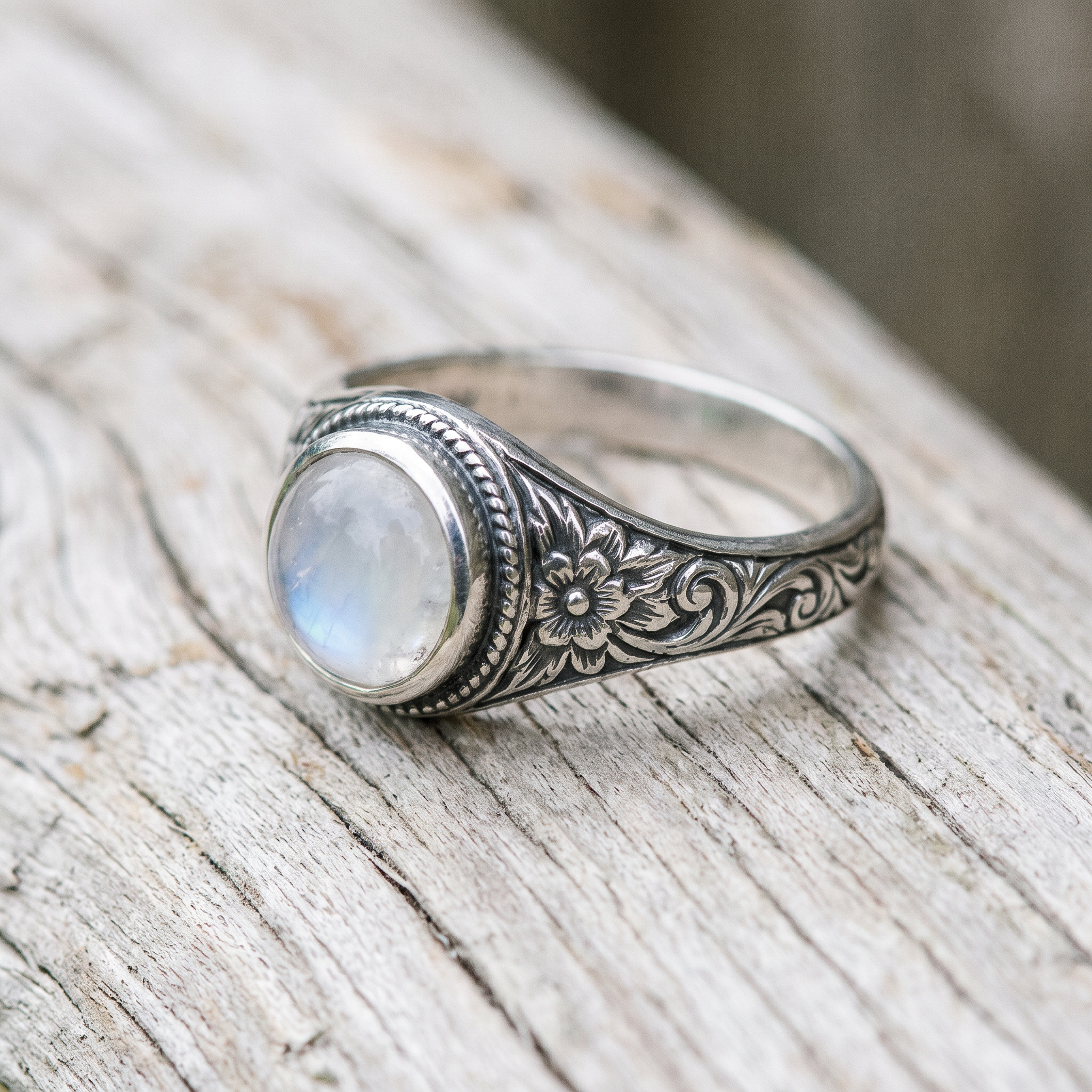 Marquise-Cut Crystal Ring